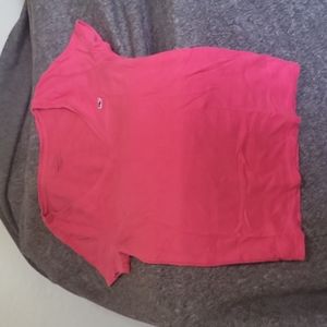 Vinyard Vines (S) hot pink 💗 V neck tshirt